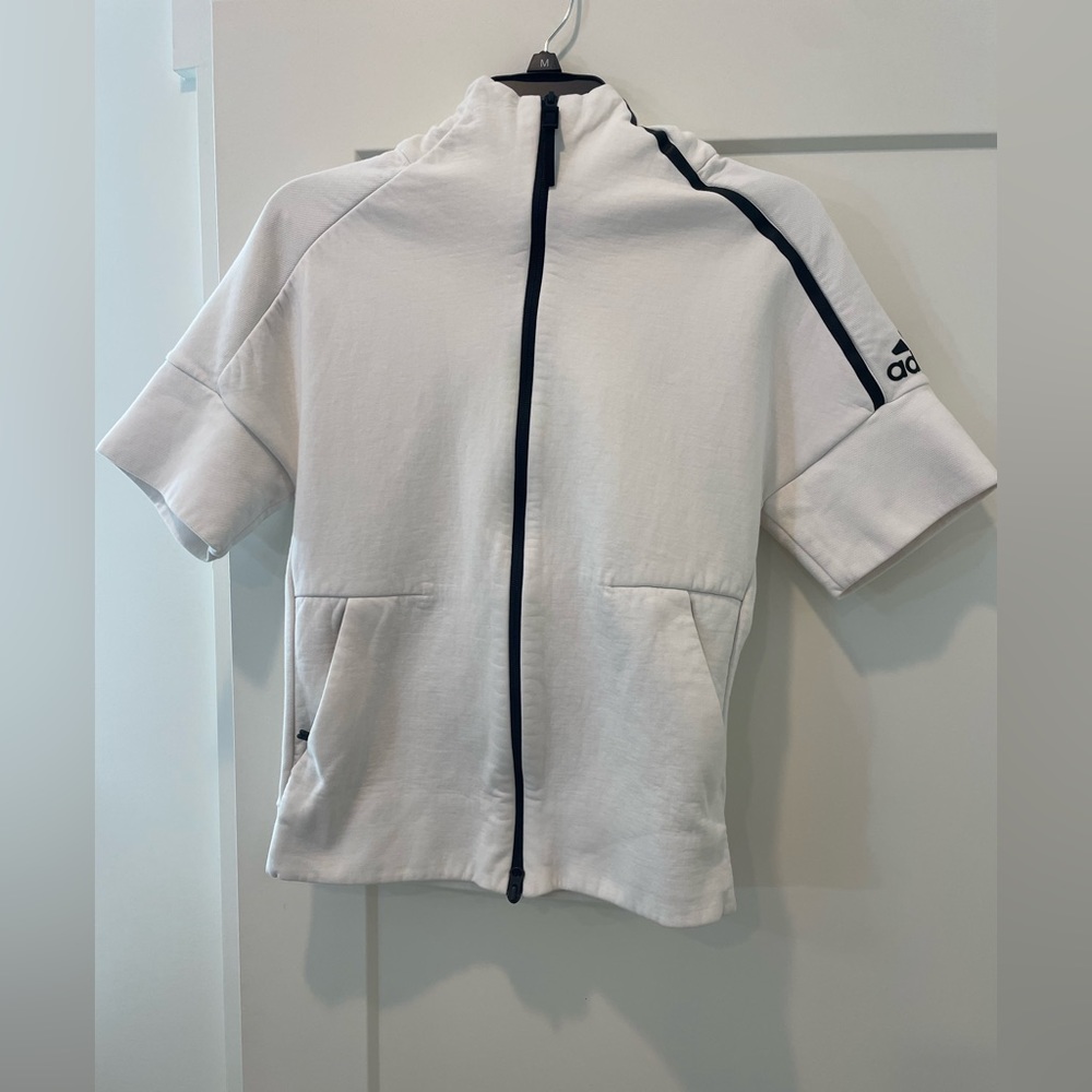 Short sleeved adidas jacket